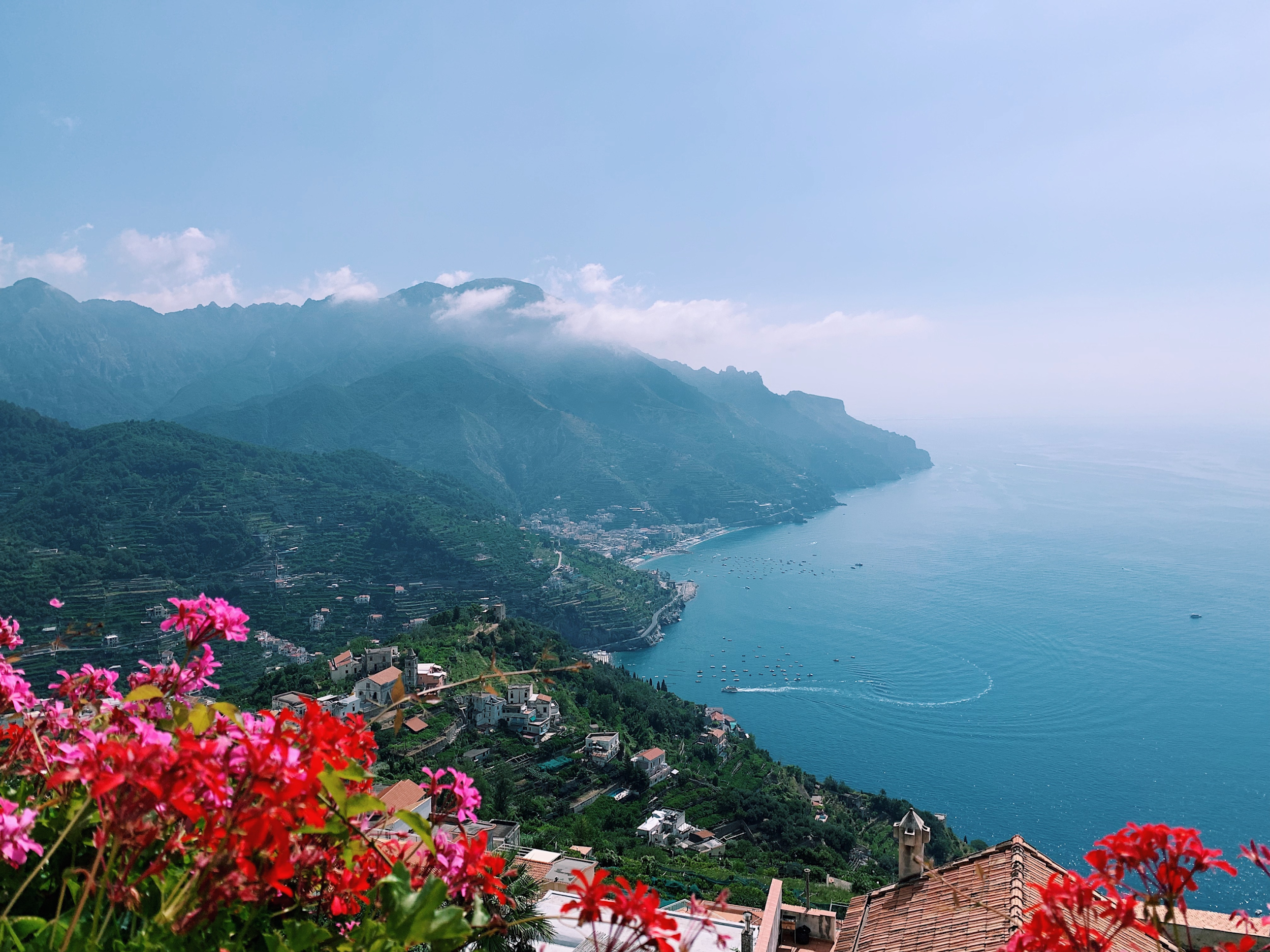 Amalfi coast path of the gods