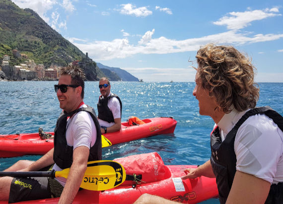 Kayak Tour Cinque Terre Italy