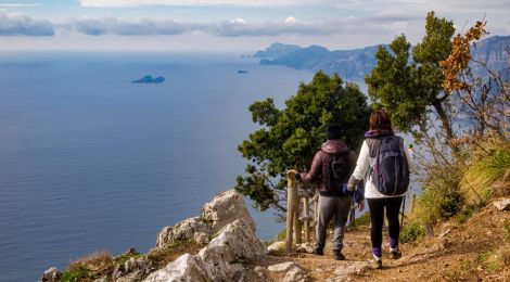 Hiking the Path of the Gods: A Trail with the Best Views of Italy's Amalfi Coast